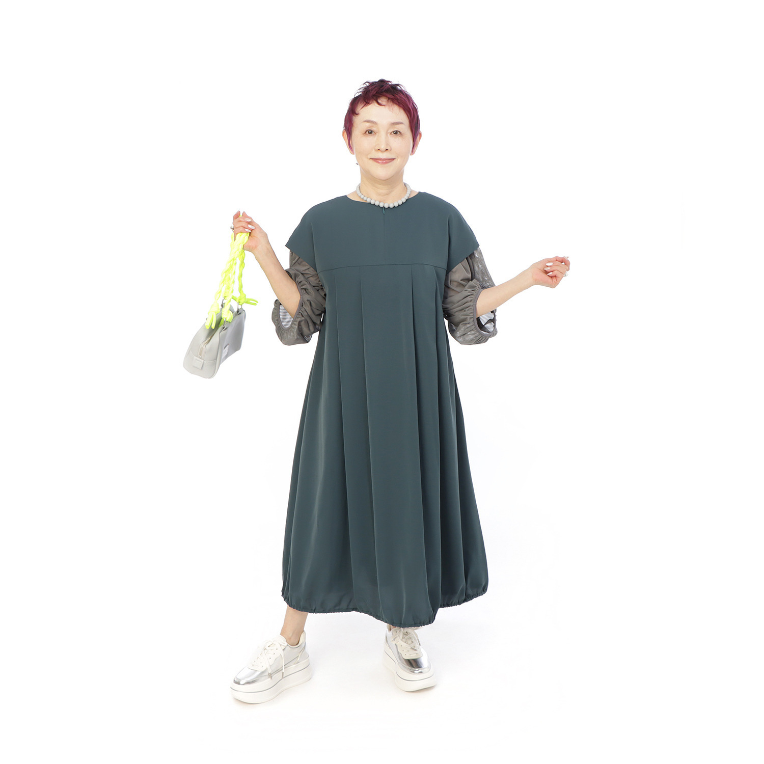 コモエリークローゼット チュールで作る バルーンスリーブ プルオーバー