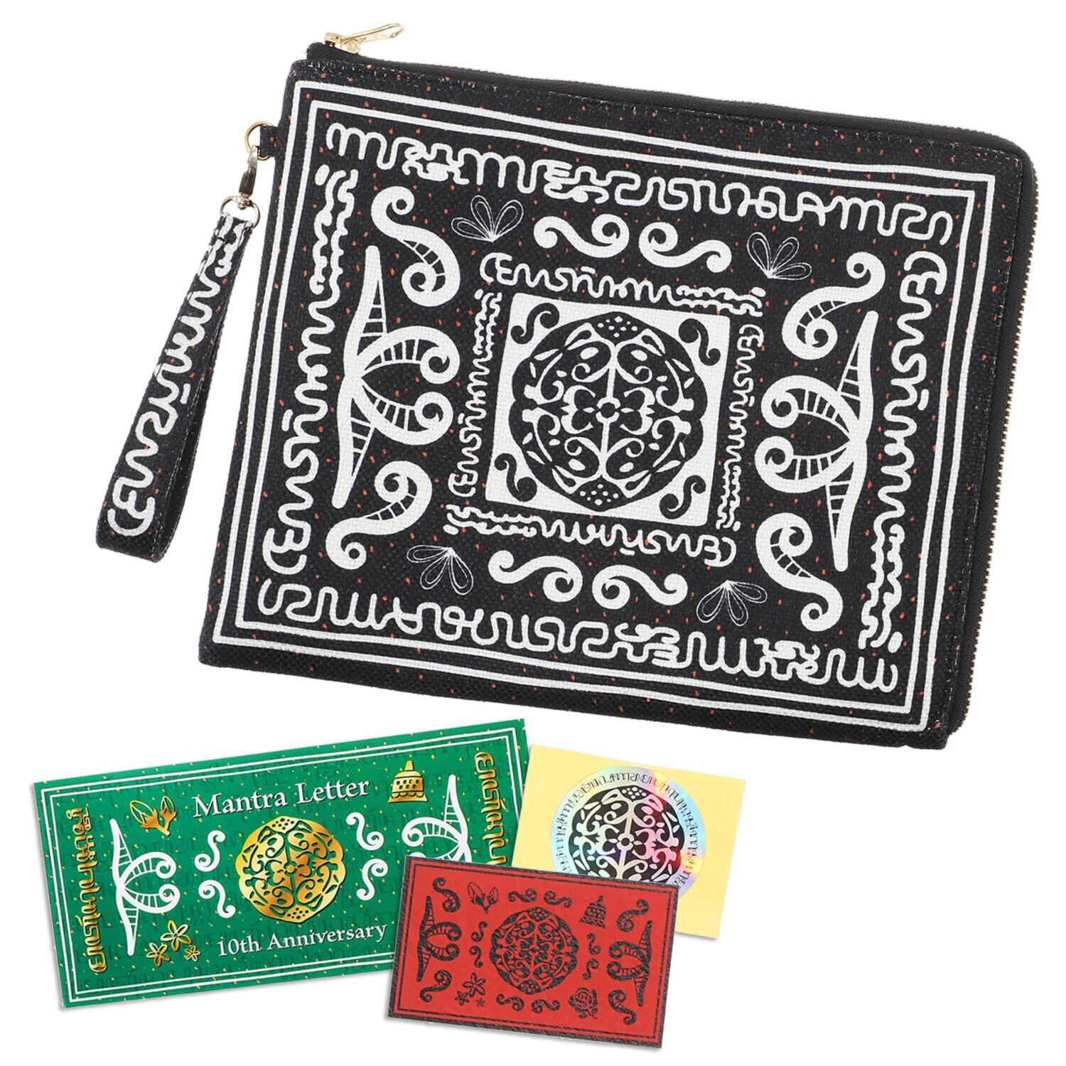 祝！１０周年記念 お宝ポーチ ＜王宮の秘儀＞の象徴 〜莫大な金財・健康・ 浄化〜スペシャルセット付