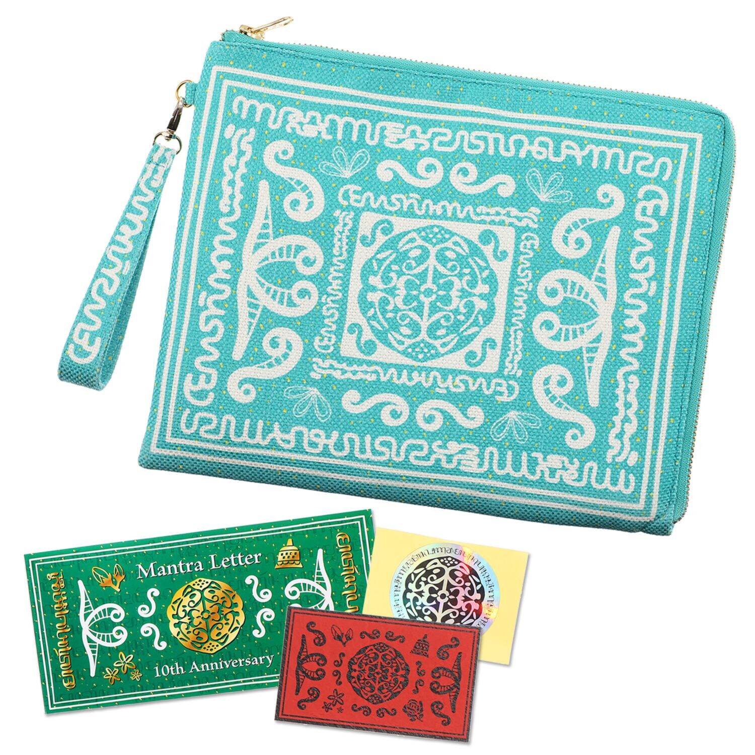 祝！１０周年記念 お宝ポーチ ＜王宮の秘儀＞の象徴 〜莫大な金財・健康・ 浄化〜スペシャルセット付