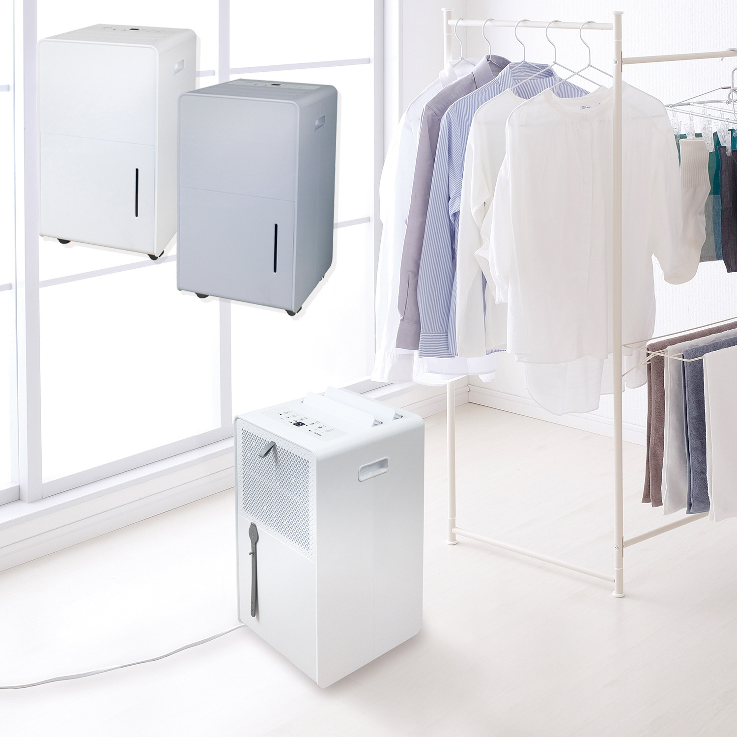 ＹＡＭＡＺＥＮ 部屋干しや湿気対策に！ パワフル＆コンパクト 衣類乾燥除湿機 ＹＤＣ−Ｈ６０１