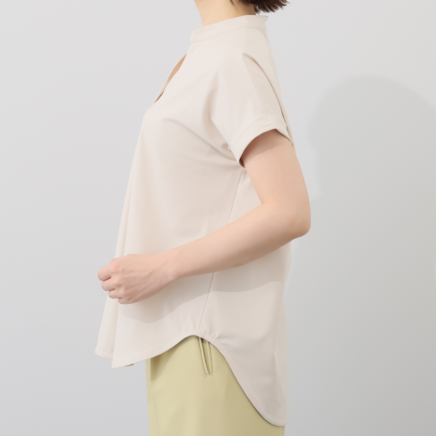 フィラ ＵＶカット・接触冷感・ 遮熱 オーバーシルエット チュニックシャツ