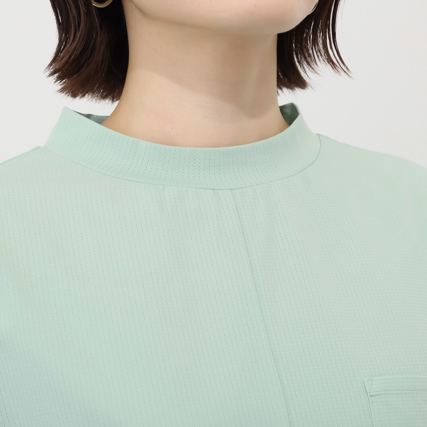 フィラ ＵＶカット・吸水速乾・ 遮熱 オーバーシルエット モックネックシャツ