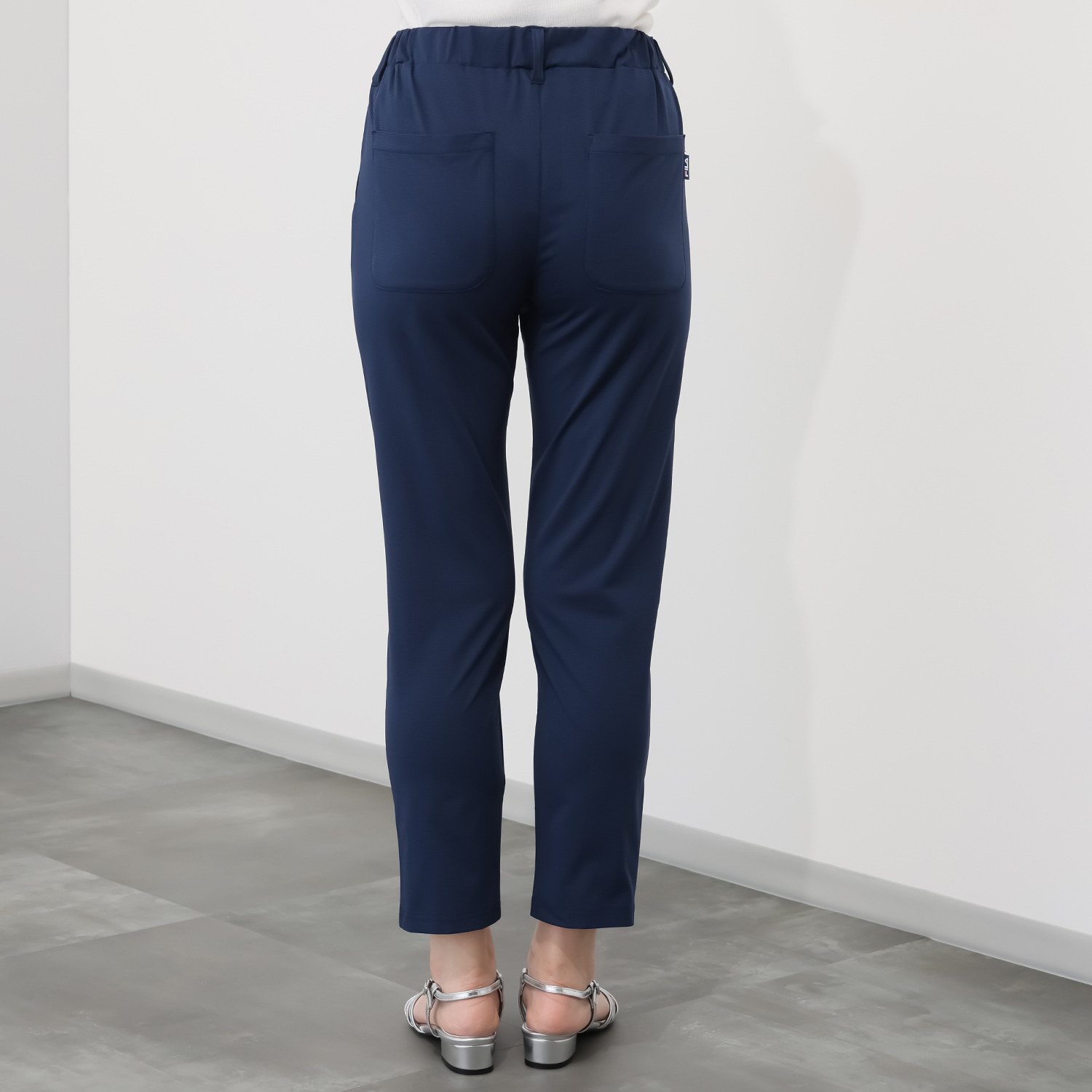 フィラ ＵＶカット・吸水速乾・ 遮熱 スリップオン クロップト アクティブパンツ