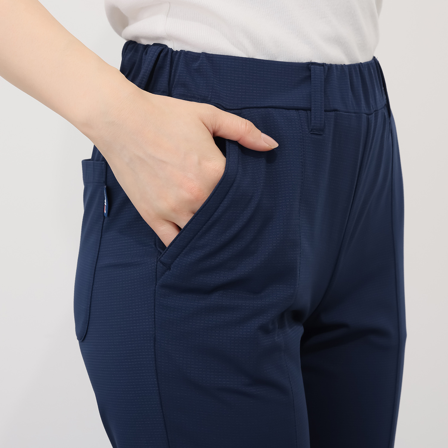 フィラ ＵＶカット・吸水速乾・ 遮熱 スリップオン クロップト アクティブパンツ