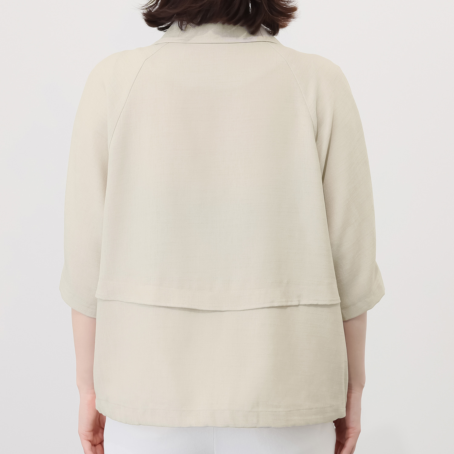 アンリック　オー　ブルー リネンタッチ セミダブルデザイン ライトジャケット