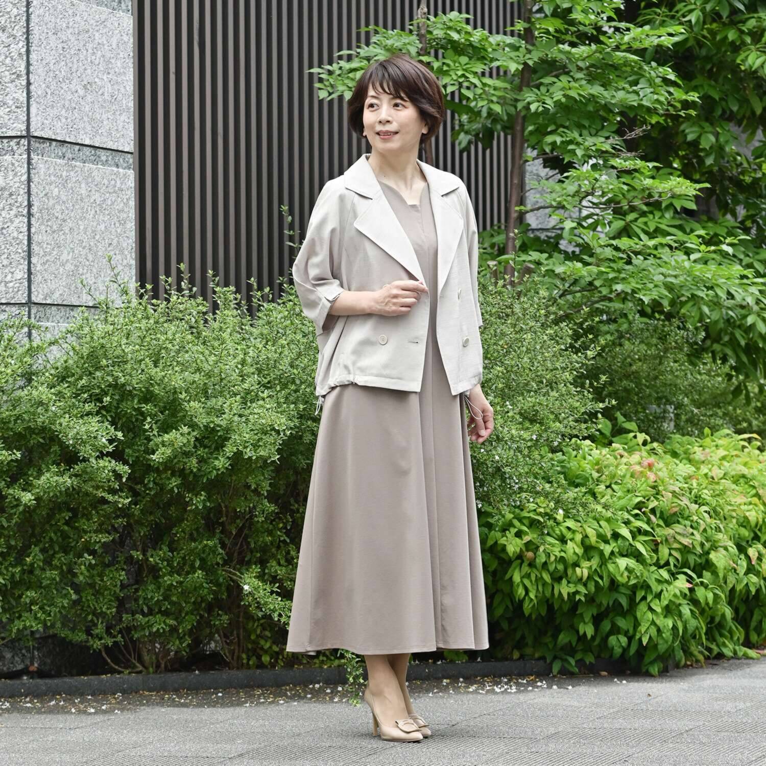 アンリック　オー　ブルー リネンタッチ セミダブルデザイン ライトジャケット