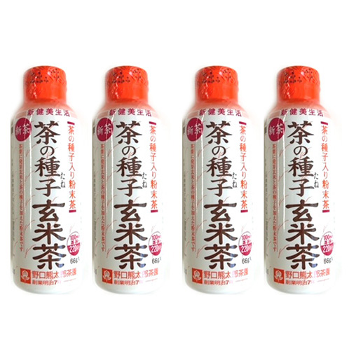 創業明治７年 野口熊太郎茶園の 茶の種子玄米茶４本セット ＜新茶＞ 
