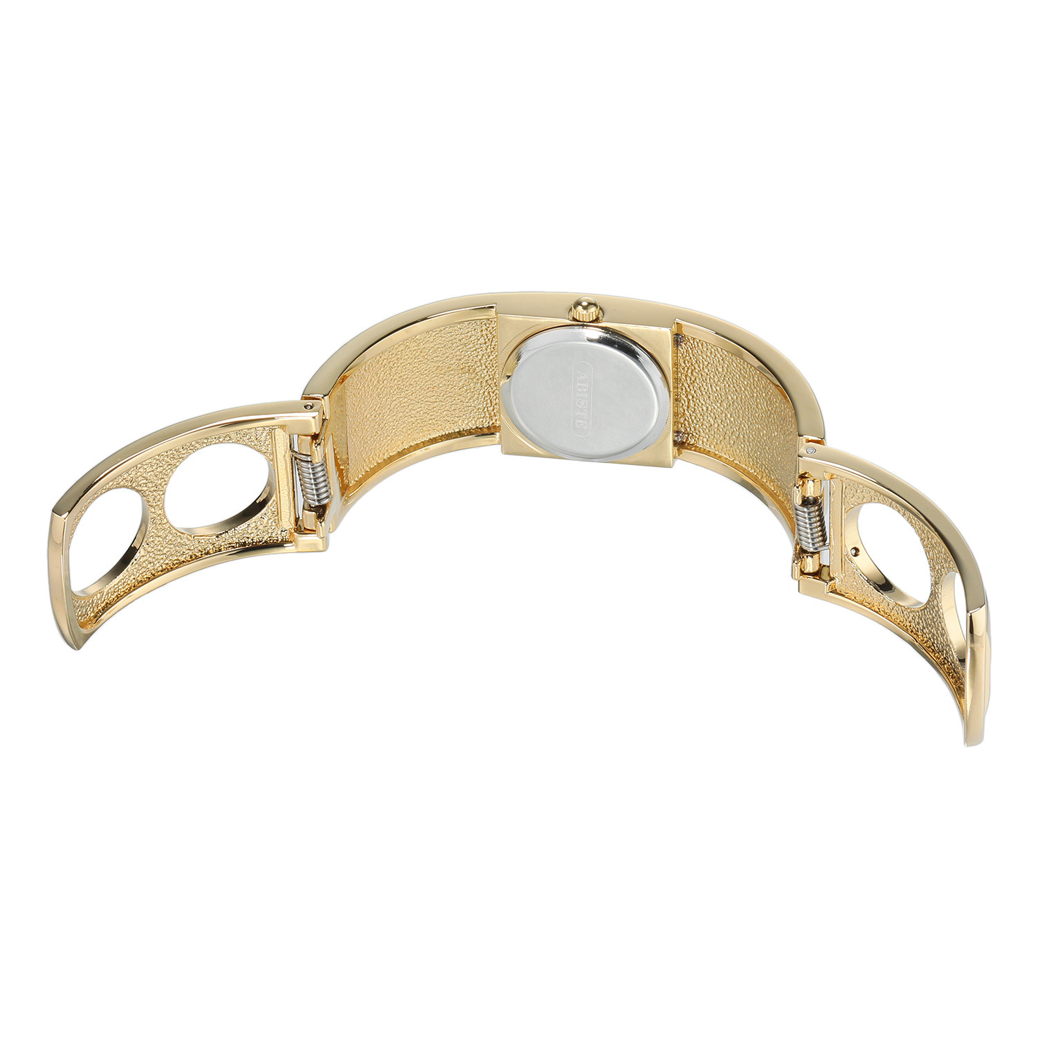 アビステ ウォッチ＆アクセサリーズ ラウンドフェイス サークルデザイン バングルウォッチ