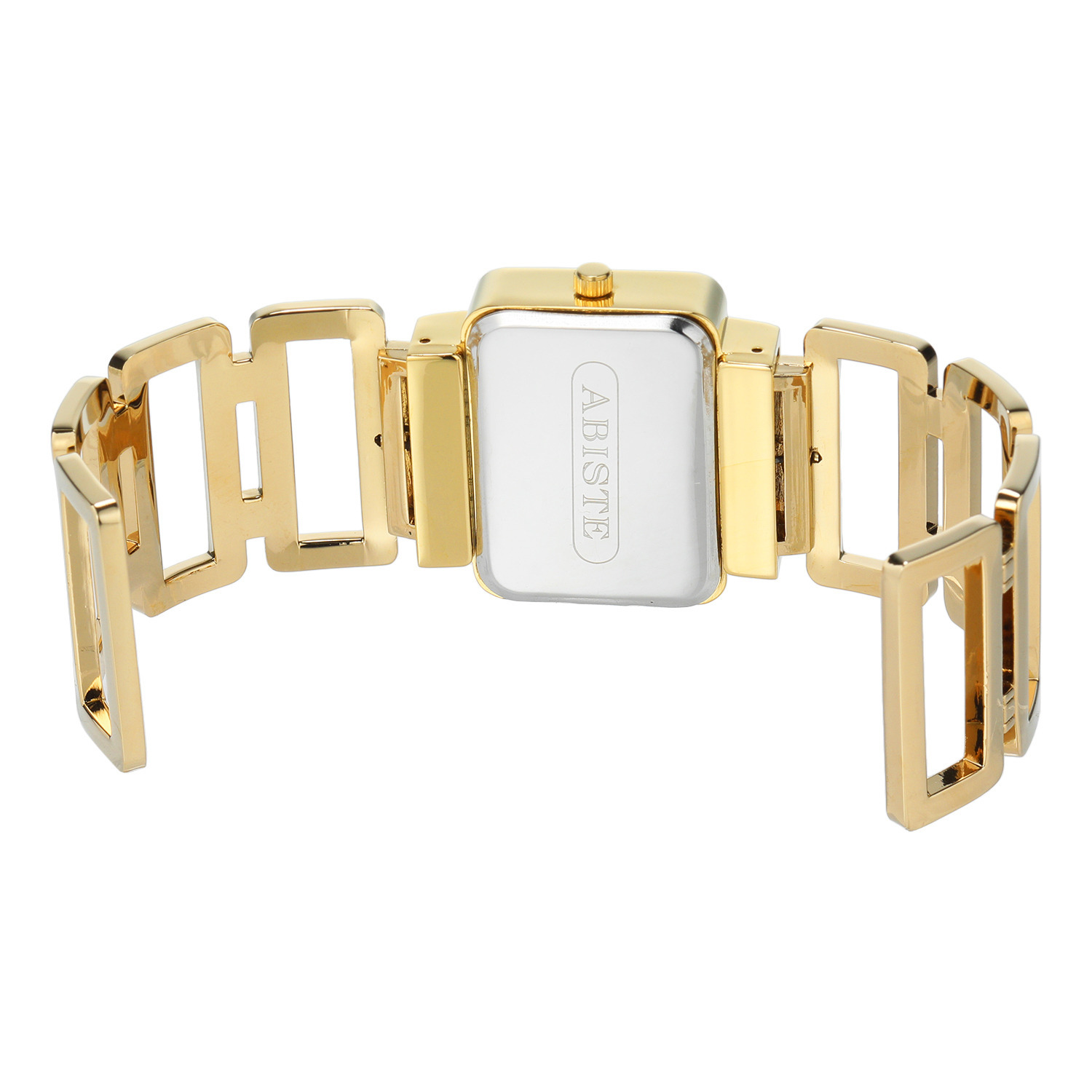 アビステ ウォッチ＆アクセサリーズ スクエアフェイス バングルウォッチ