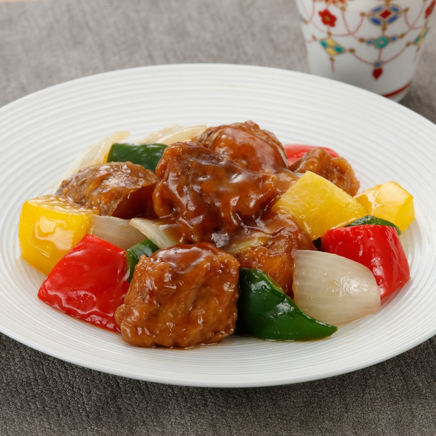 赤坂　中国料理 メゾン・ド・ユーロン 天然まぐろと インカのめざめの甘酢餡