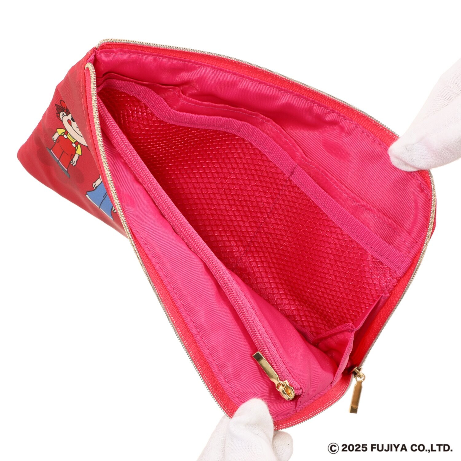 ペコちゃん Ｌ字ポーチ＆ コインパスケースセット 