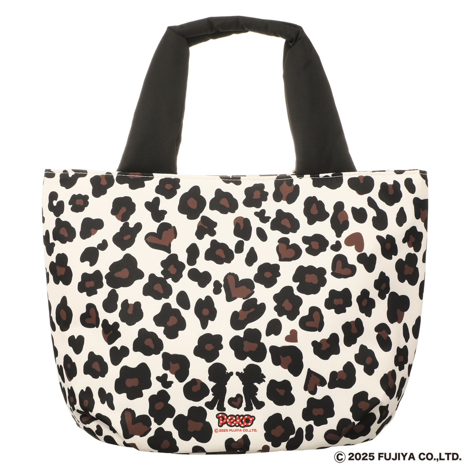 ペコちゃん ふっくらトートバッグ キャンディ型チャーム付き 