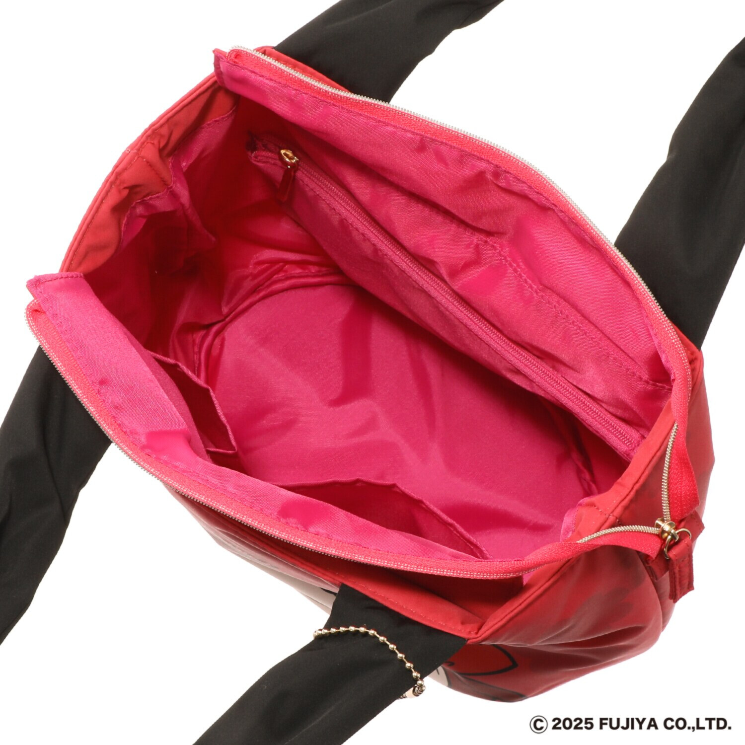 ペコちゃん ふっくらトートバッグ キャンディ型チャーム付き 