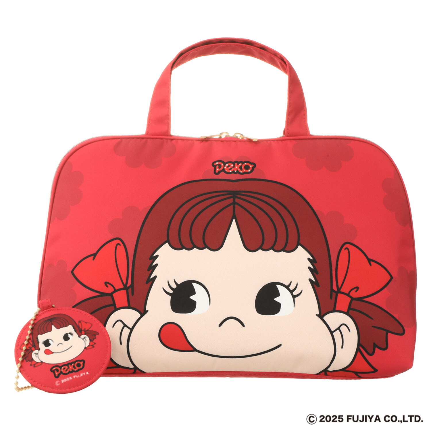 ペコちゃん ドレッサーポーチ＆ チャームミラーセット 