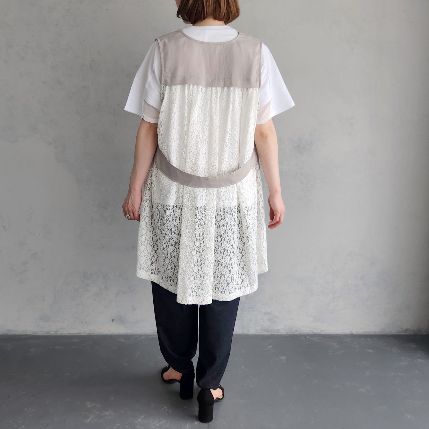 エピデミーク 後ろレース ジレ