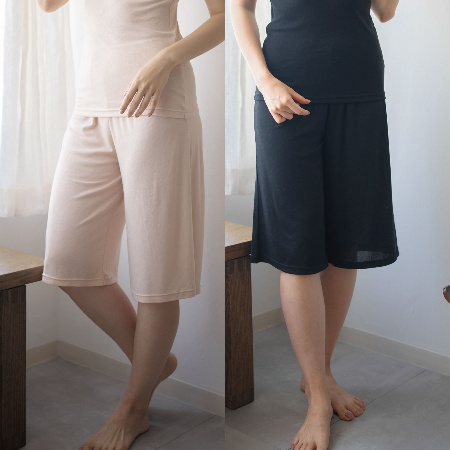 ヘ・エラ 抗菌防臭・接触冷感 サラ涼タッチ ペチパンツ ２枚セット