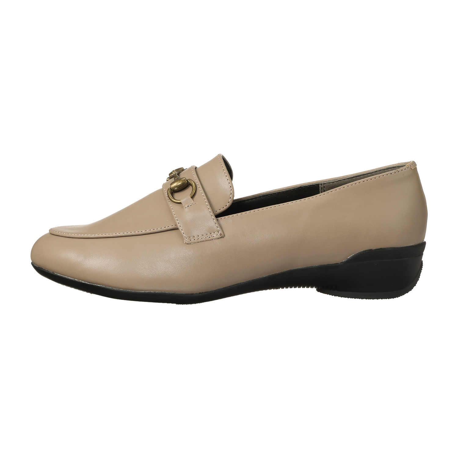 ブランコワール 防水 ビットデザイン 軽量ローファーパンプス