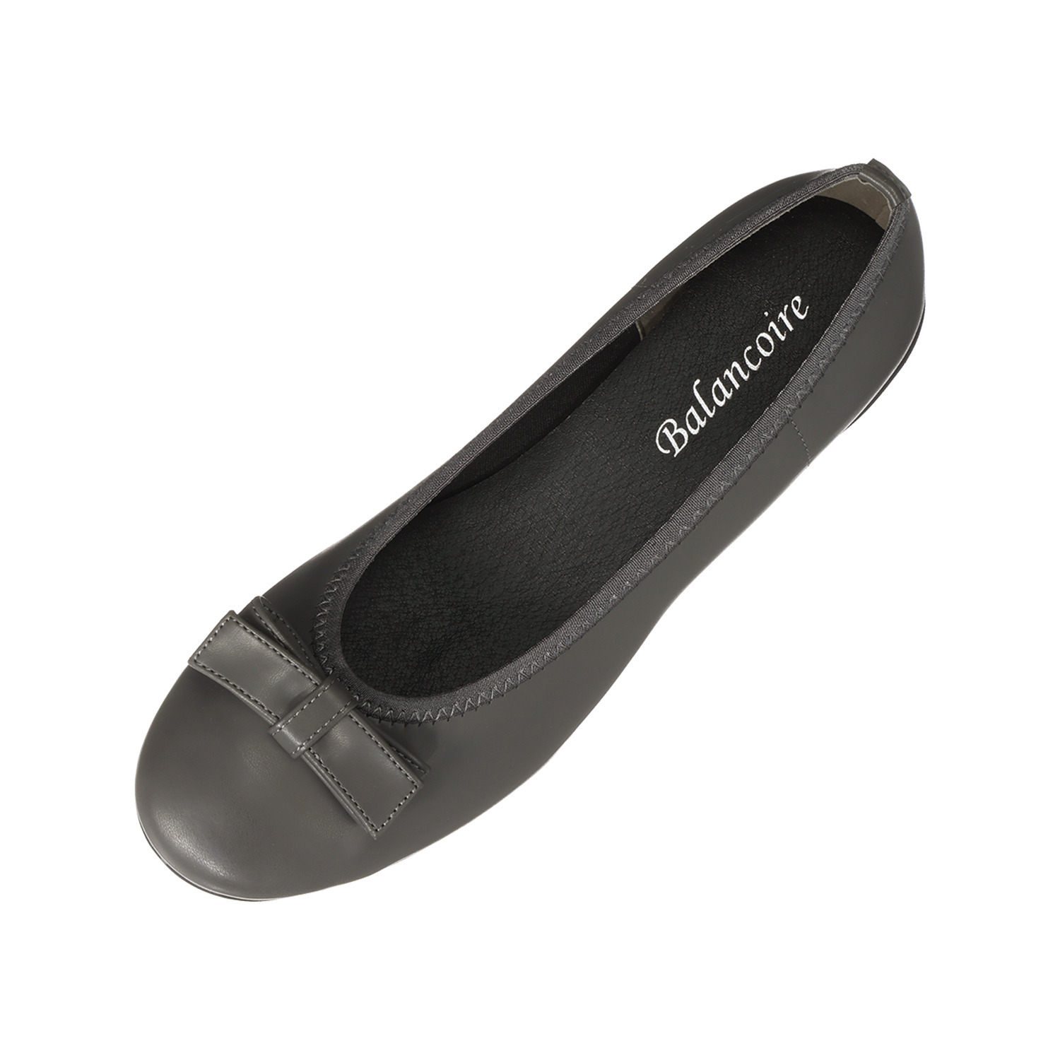 ブランコワール 防水 リボンデザイン 軽量ローファーパンプス