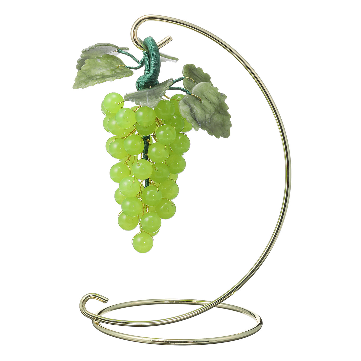 幸石堂 財運・健康運祈願 クォーツァイト 豊穣のマスカット 置物 〜開運の果実〜