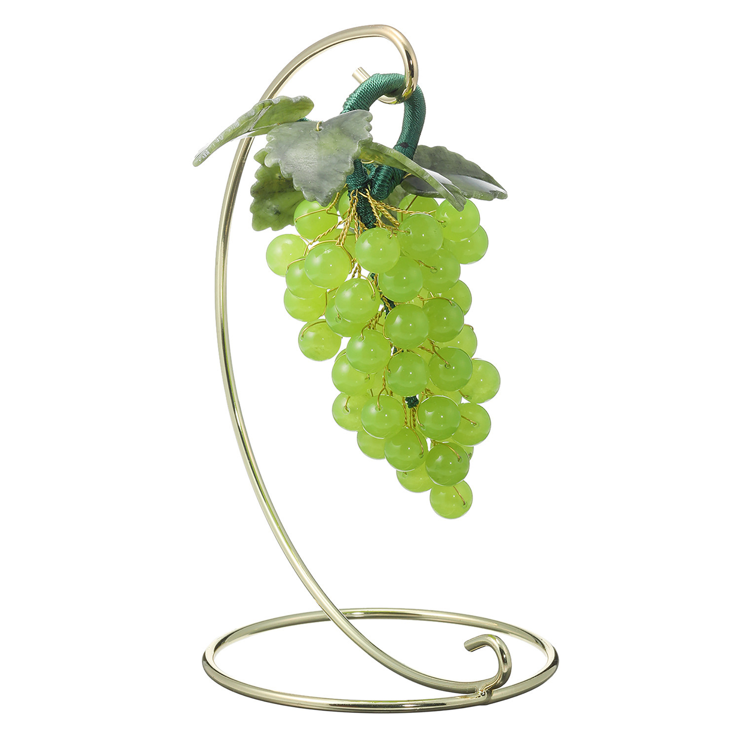 幸石堂 財運・健康運祈願 クォーツァイト 豊穣のマスカット 置物 〜開運の果実〜