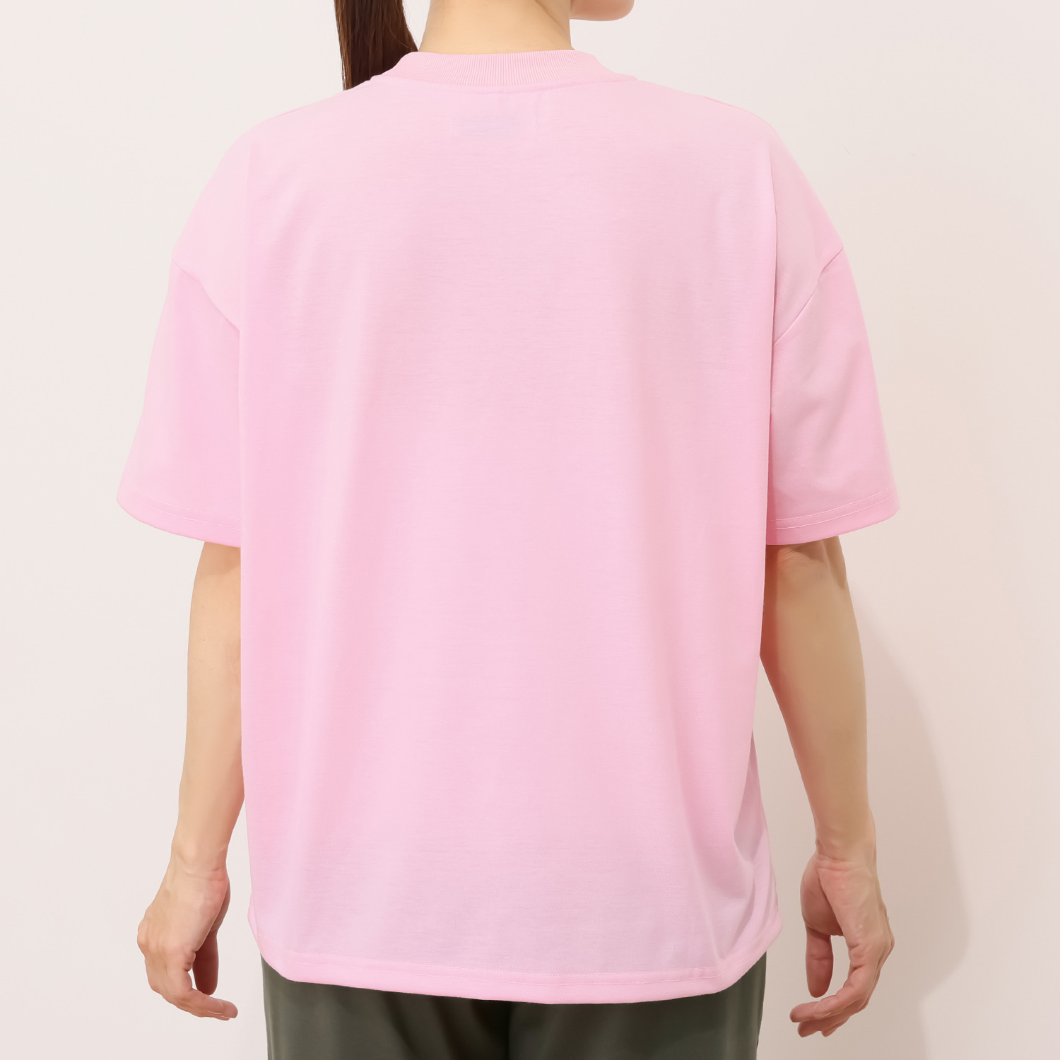 ハッピーフェイス レオパードの ハートにキュン！ ゆったり ルームＴシャツ