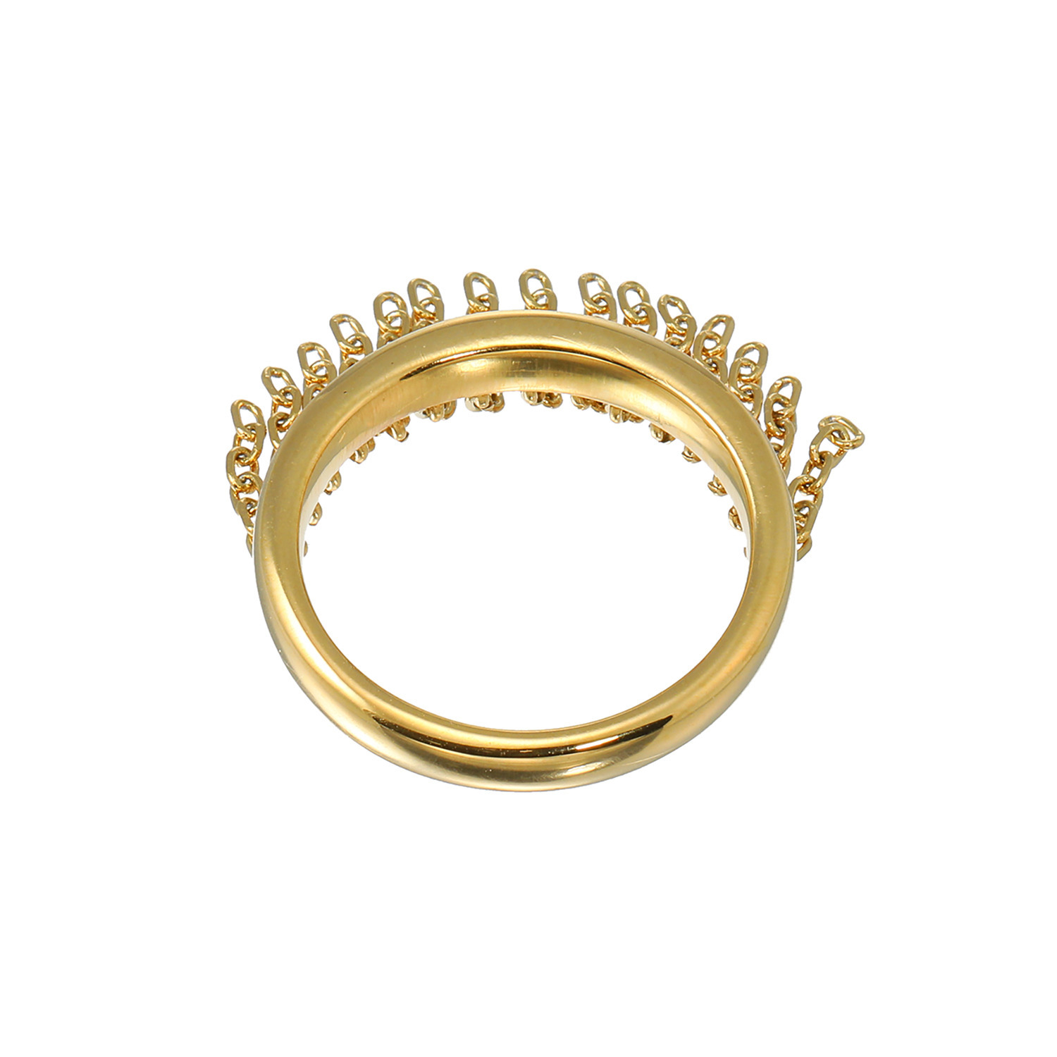 レクルール ステンレス チェーンワークス デザインリング