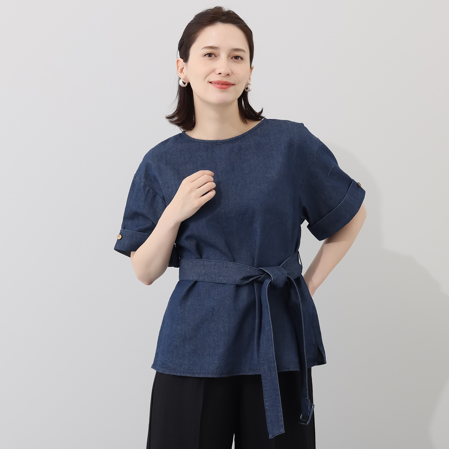 タマミ　ワタナベ プルオーバーブラウス “サニーブールバード”