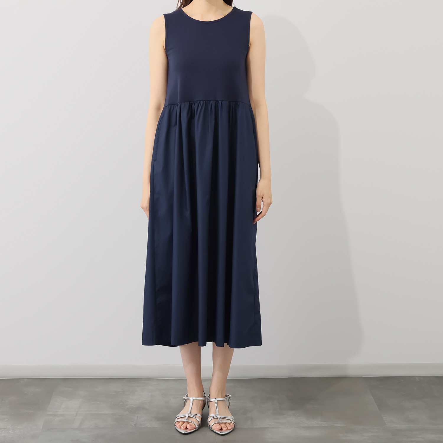 タマミ　ワタナベ ドッキング風ワンピース “ブレッド＆バター”