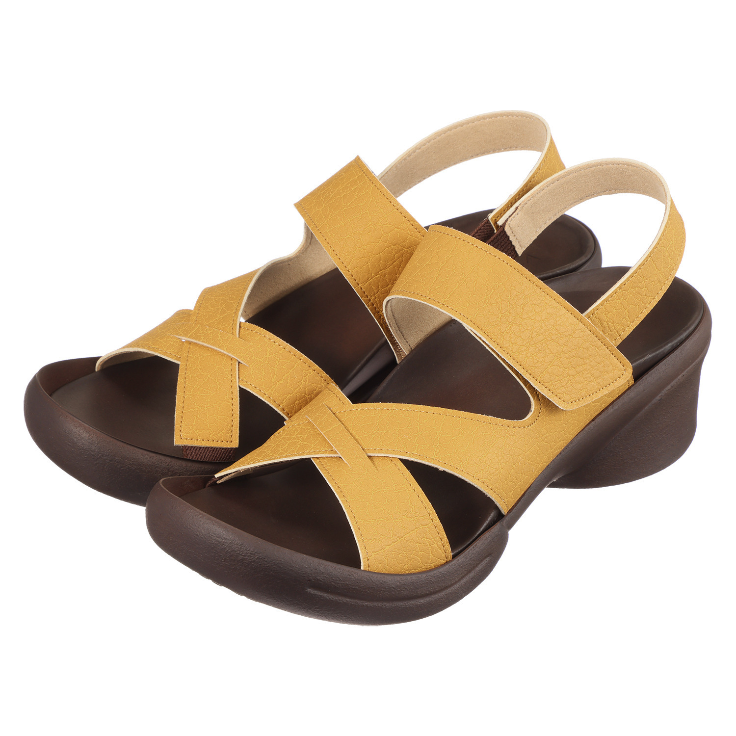 リゲッタ 日本製 グミインソール ウェッジソールサンダル