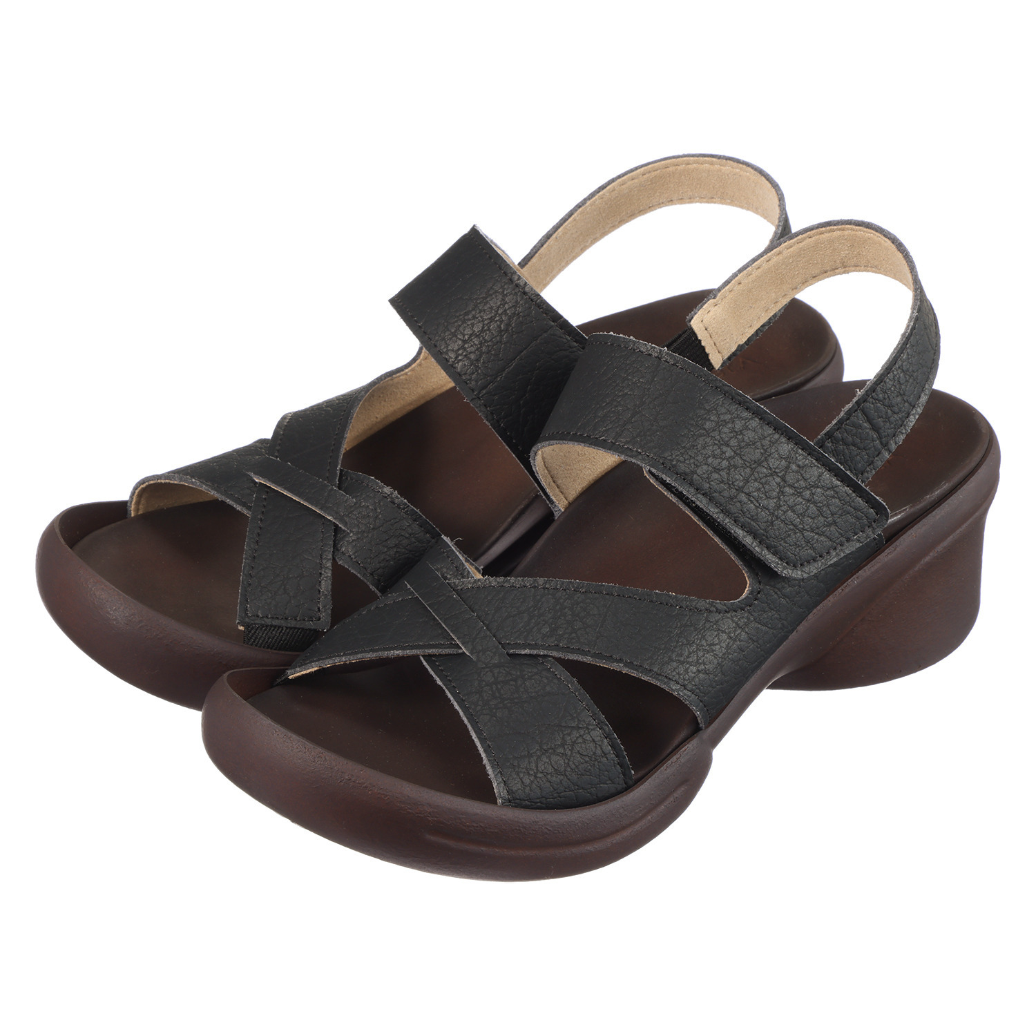 リゲッタ 日本製 グミインソール ウェッジソールサンダル