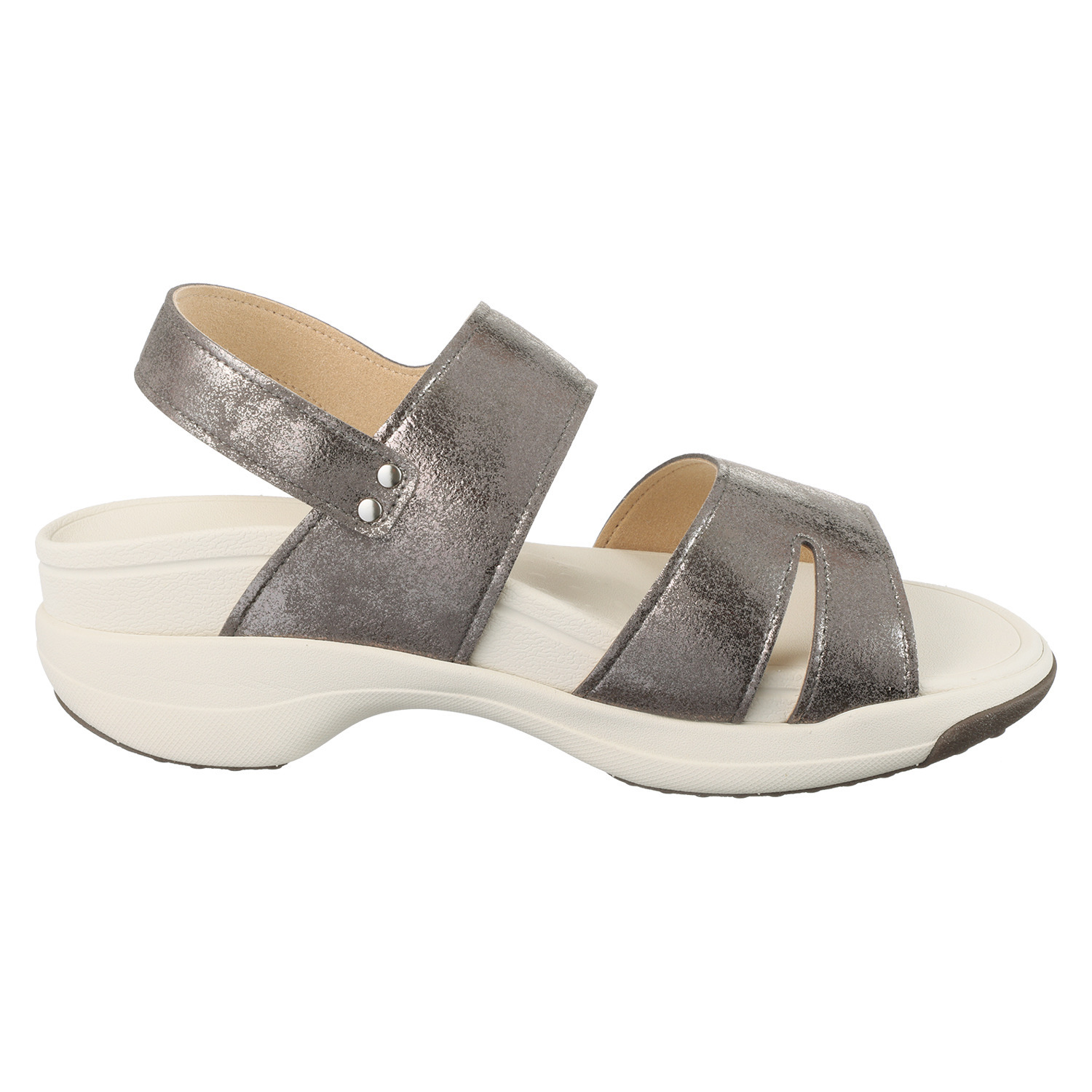 リゲッタ 日本製・抗菌防臭 足裏よろこぶ履き心地 厚底軽量 アーチサポートサンダル