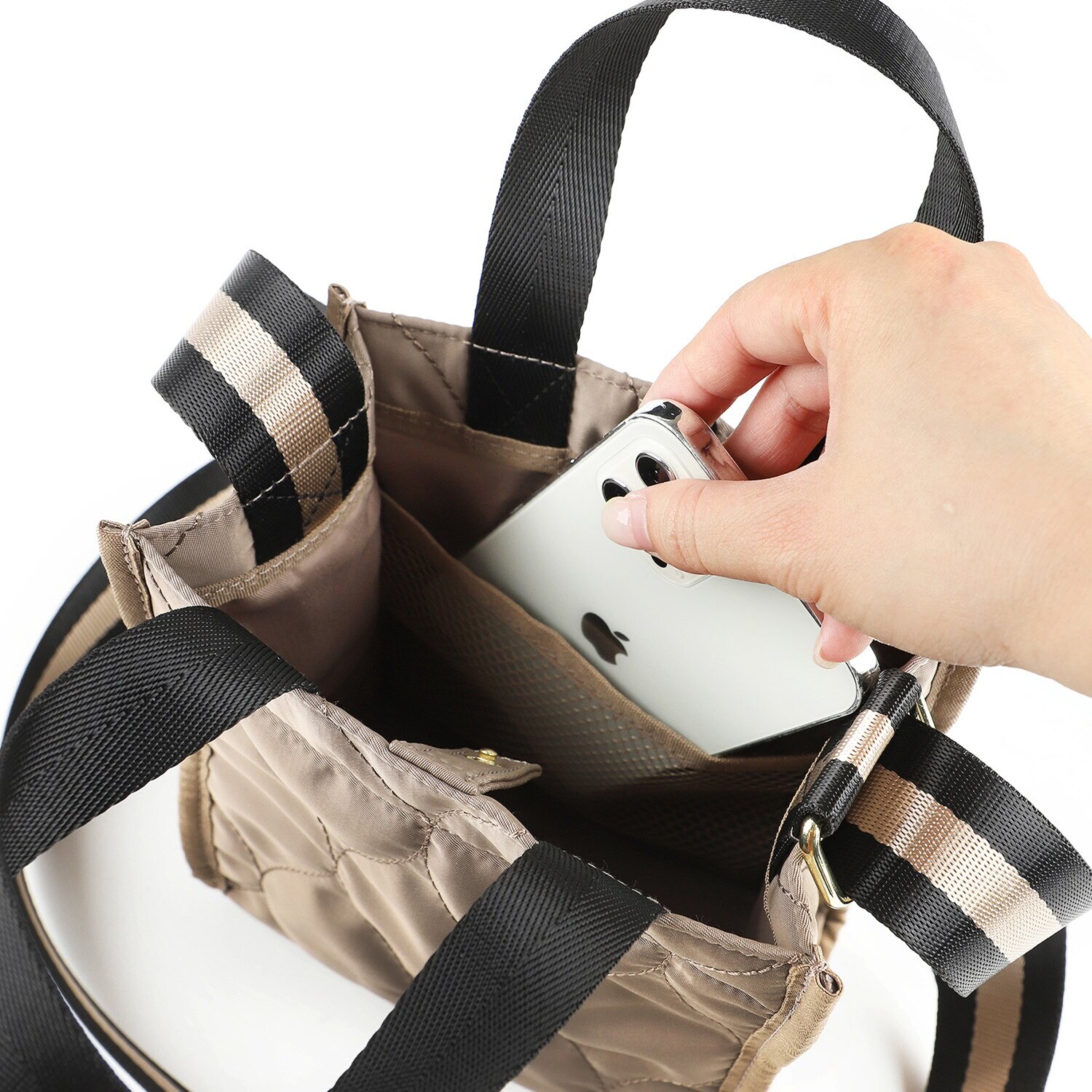 リズデイズ キルティング ２ウェイ ミニショルダーバッグ