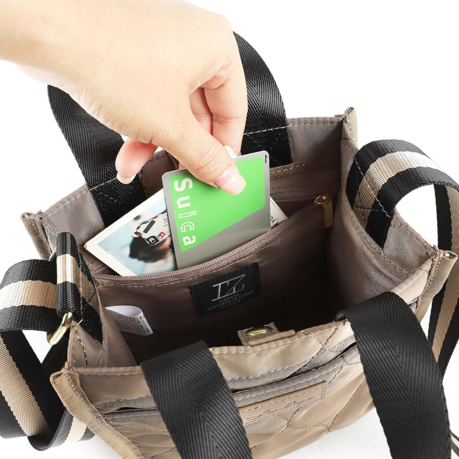 リズデイズ キルティング ２ウェイ ミニショルダーバッグ