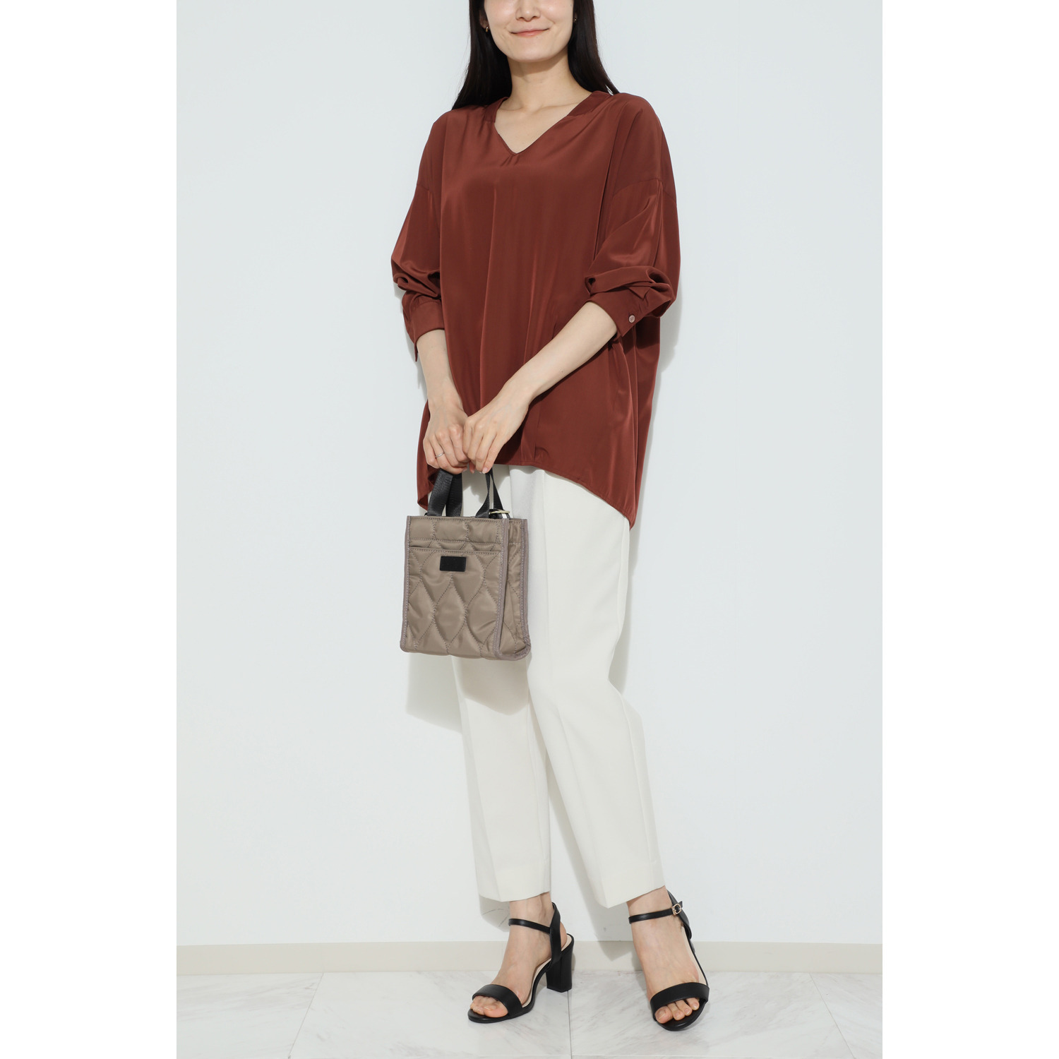 リズデイズ キルティング ２ウェイ ミニショルダーバッグ