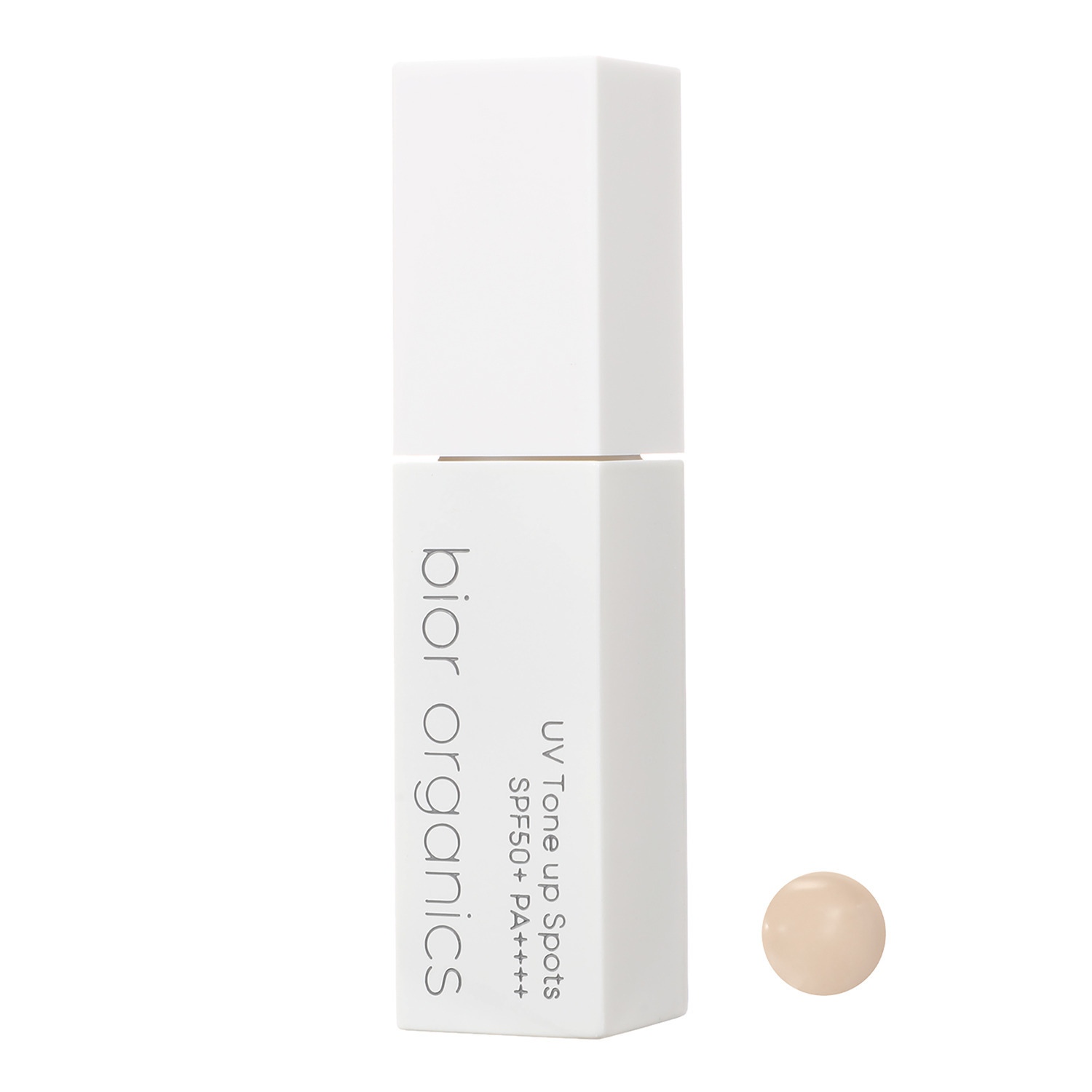 ビオール　オーガニクス 美容成分１００％配合！ オーガニックアクア ＵＶトーンアップ スポッツＮ ２個パフ付セット