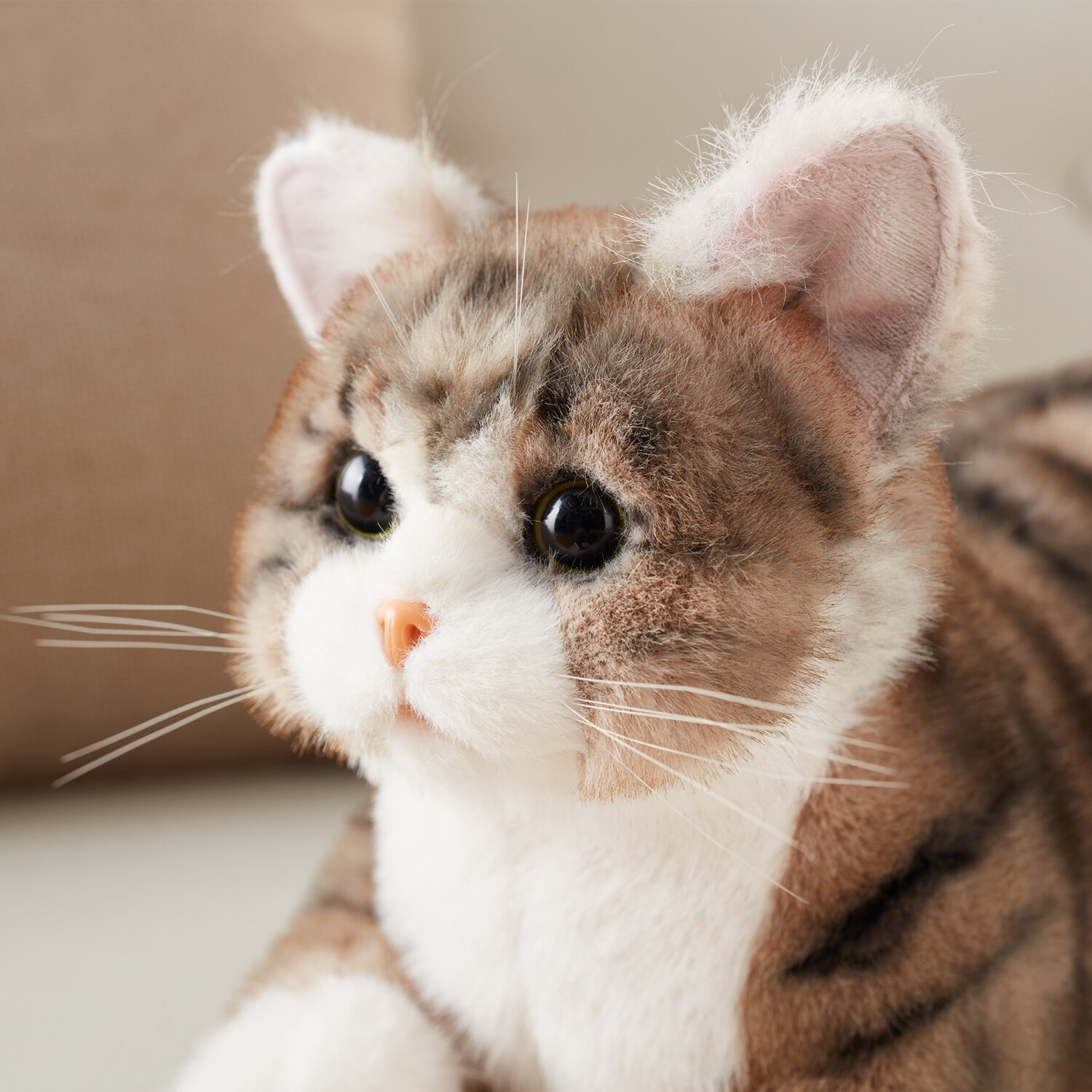 ペットのように 鳴いて応えてくれる なでなでねこちゃんＥＸ ＜短毛タイプ＞