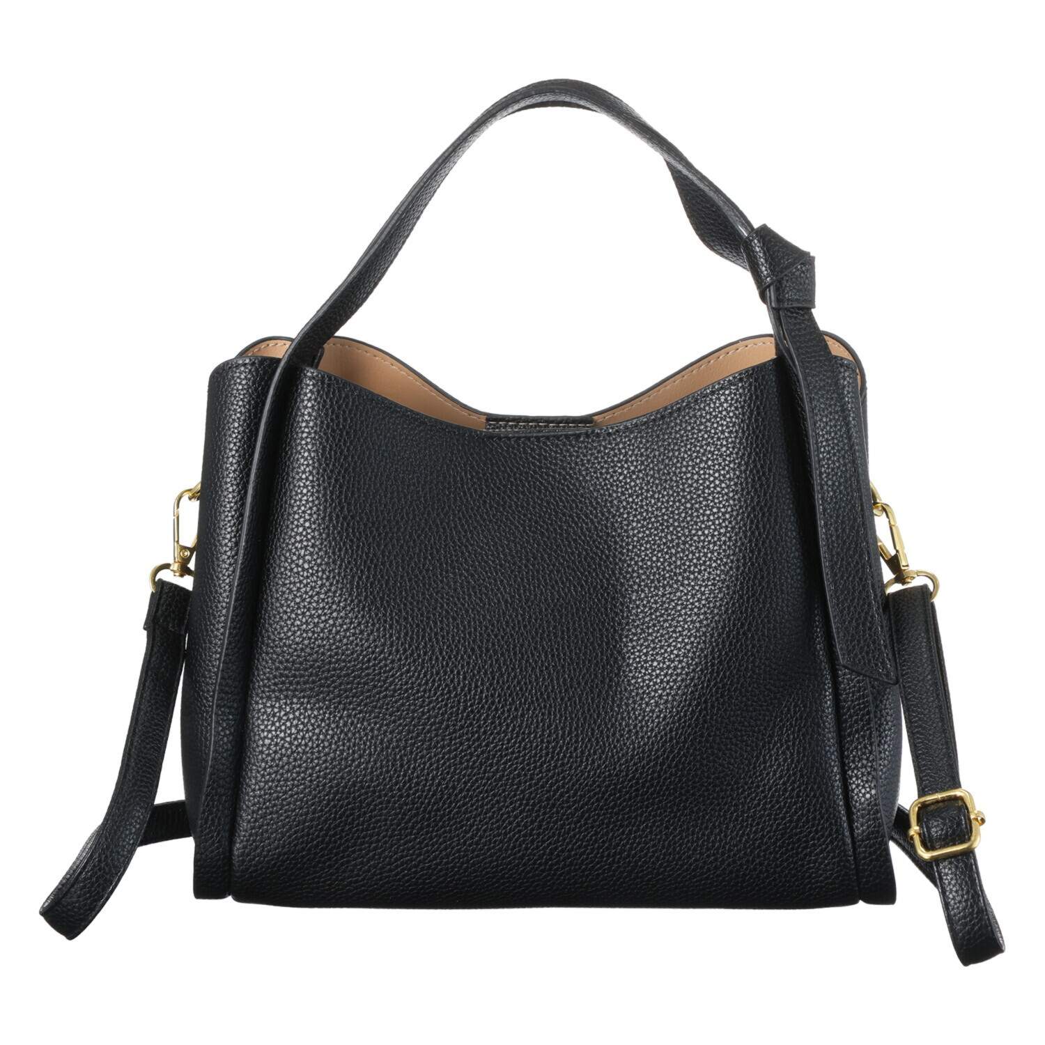 エイディア 合成皮革 ２ウェイデザインバッグ