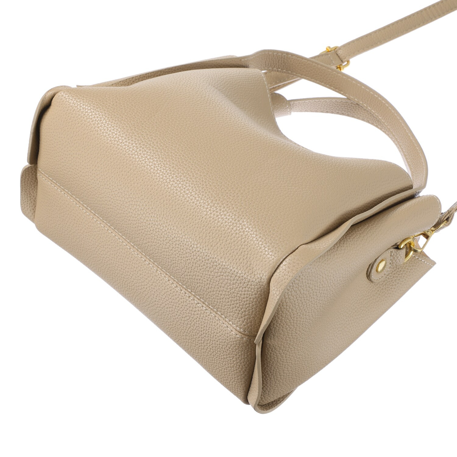 エイディア 合成皮革 ２ウェイデザインバッグ