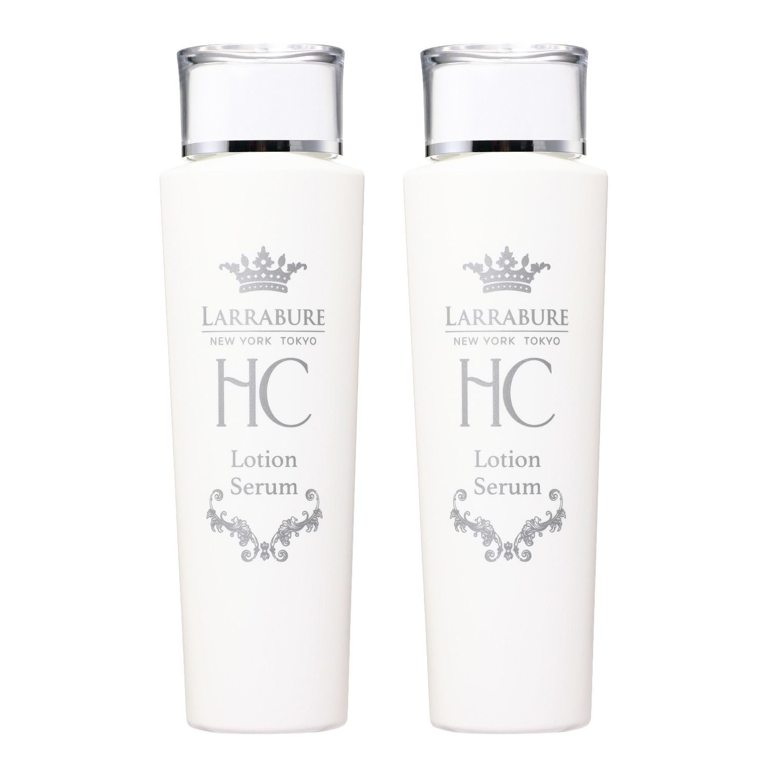 ララビュウ １品３役！ 先端美容成分配合 なめらかハリツヤ肌へ導く ＨＣ　モイスト ローションセラム ２本セット 