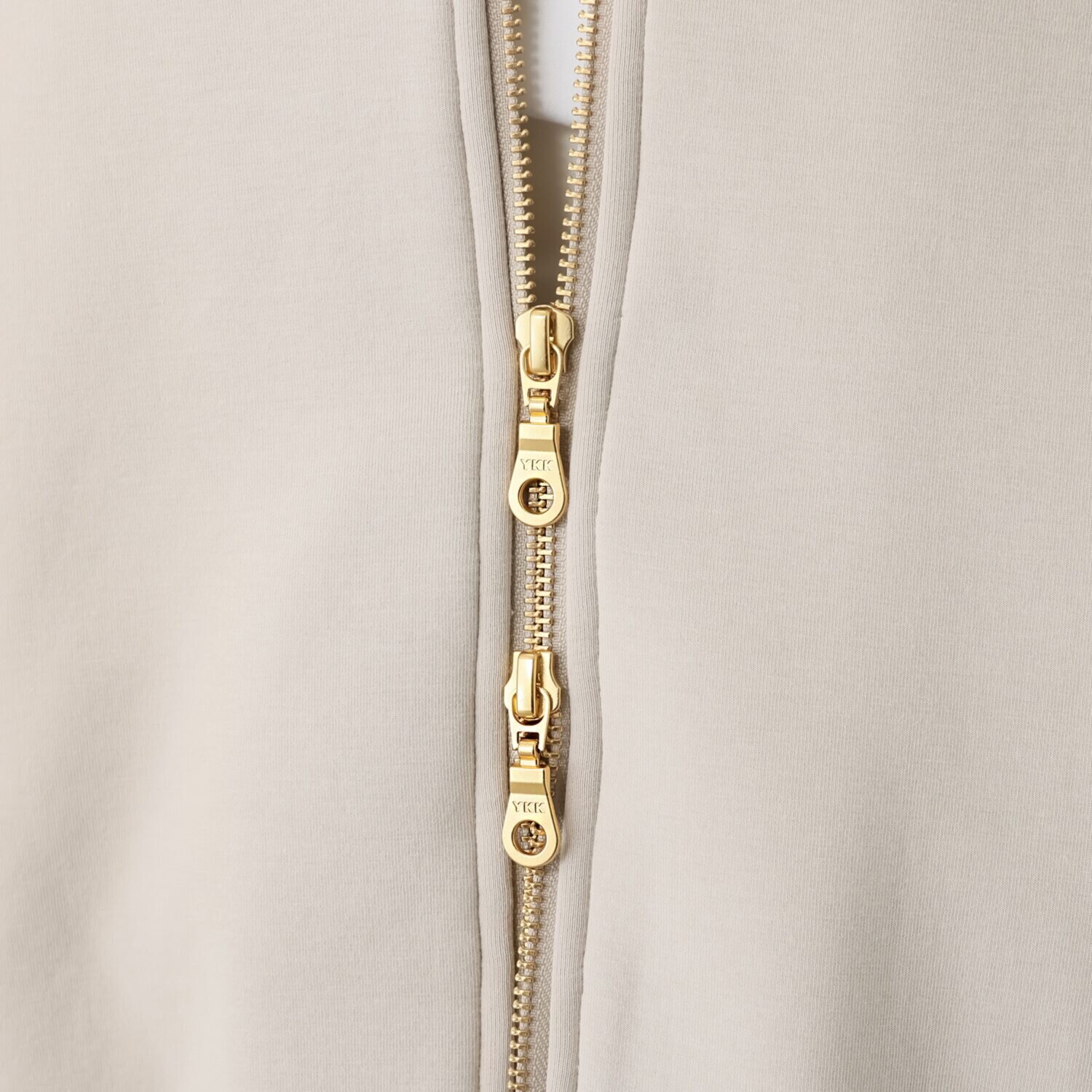 メリオン スーピマコットン混 今っぽいサイズ感で カジュアルすぎず 程良くきれい見えする 大人パーカー