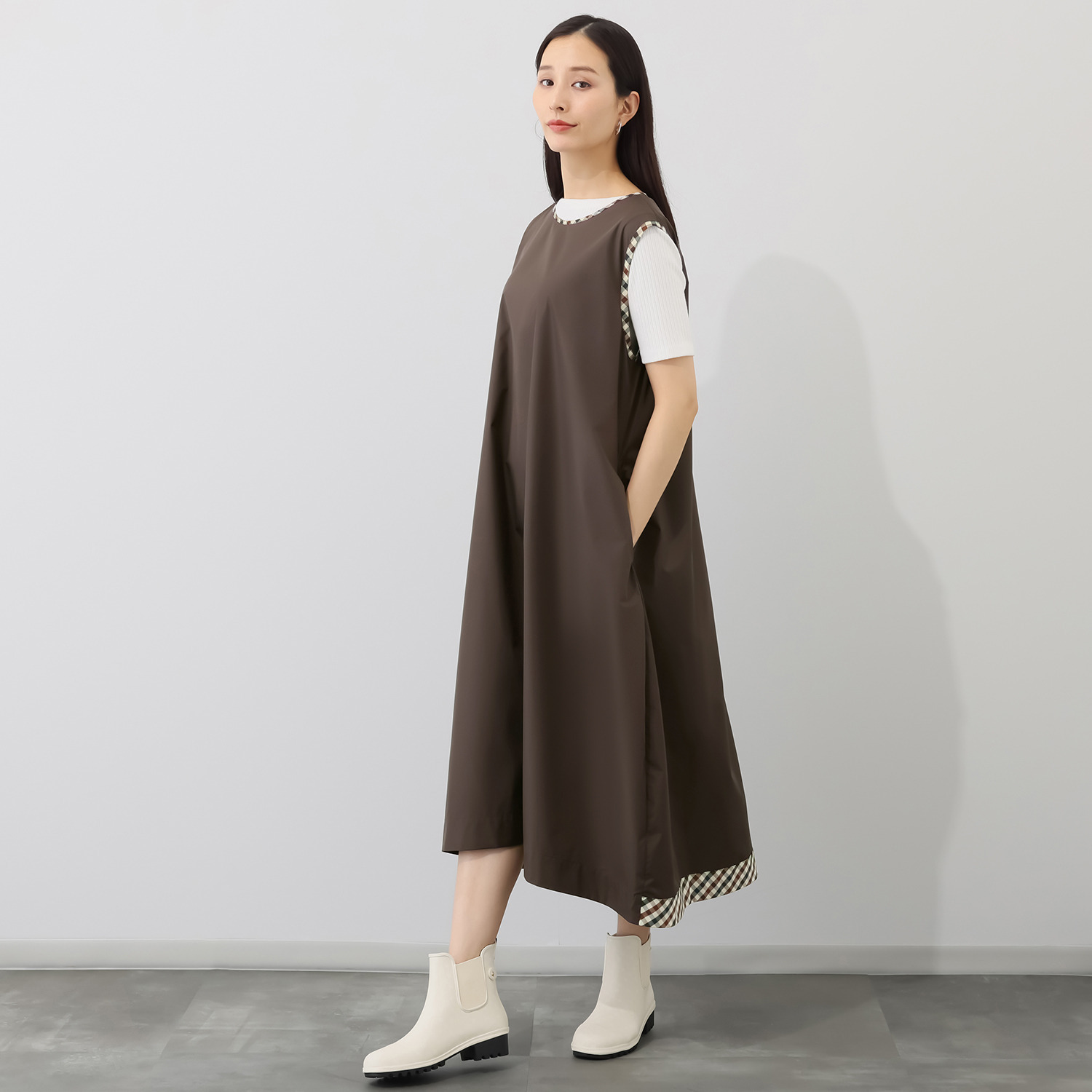 アクアスキュータム レインワンピース