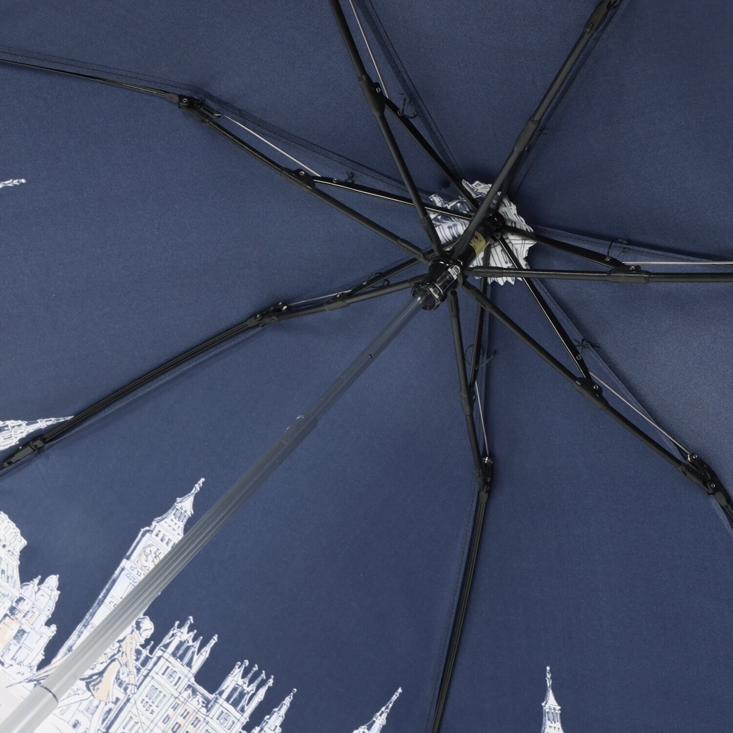 アクアスキュータム ウォーキングガール デザイン 折りたたみ傘