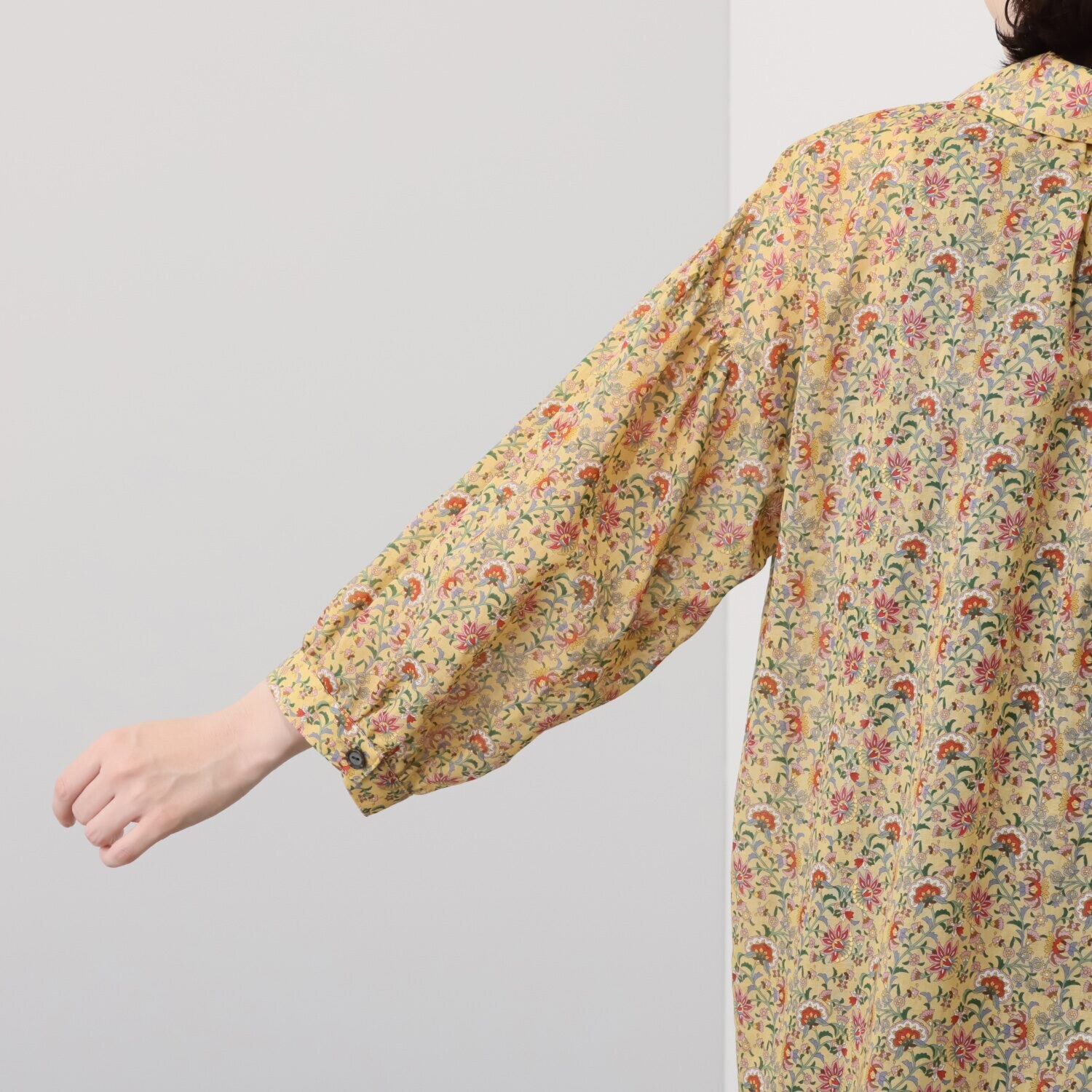 シルクロードクラブ ゴア柄 プルオーバーブラウス