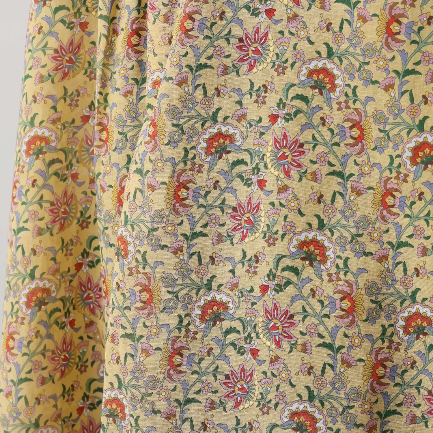 シルクロードクラブ ゴア柄 プルオーバーブラウス