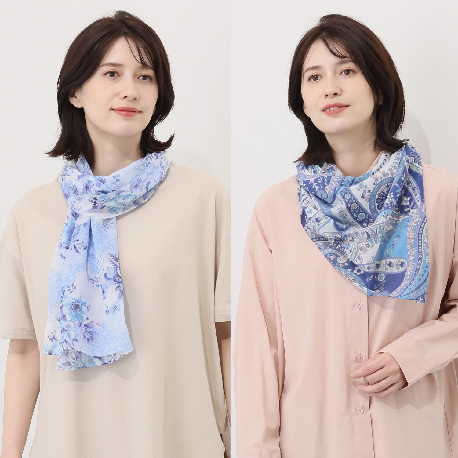 シルクロードクラブ コットンガーゼチーフ ２枚セット