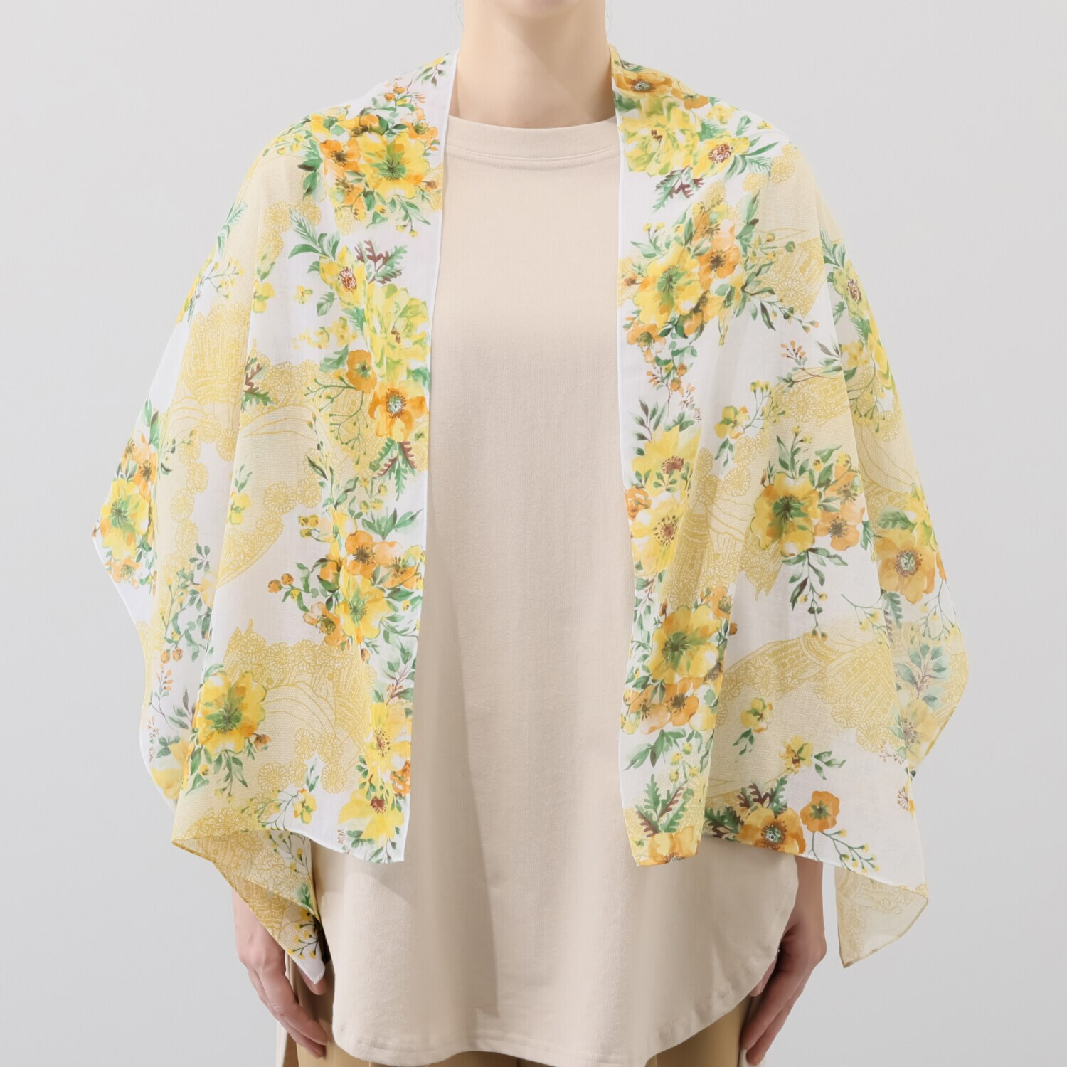 シルクロードクラブ コットンガーゼチーフ ２枚セット