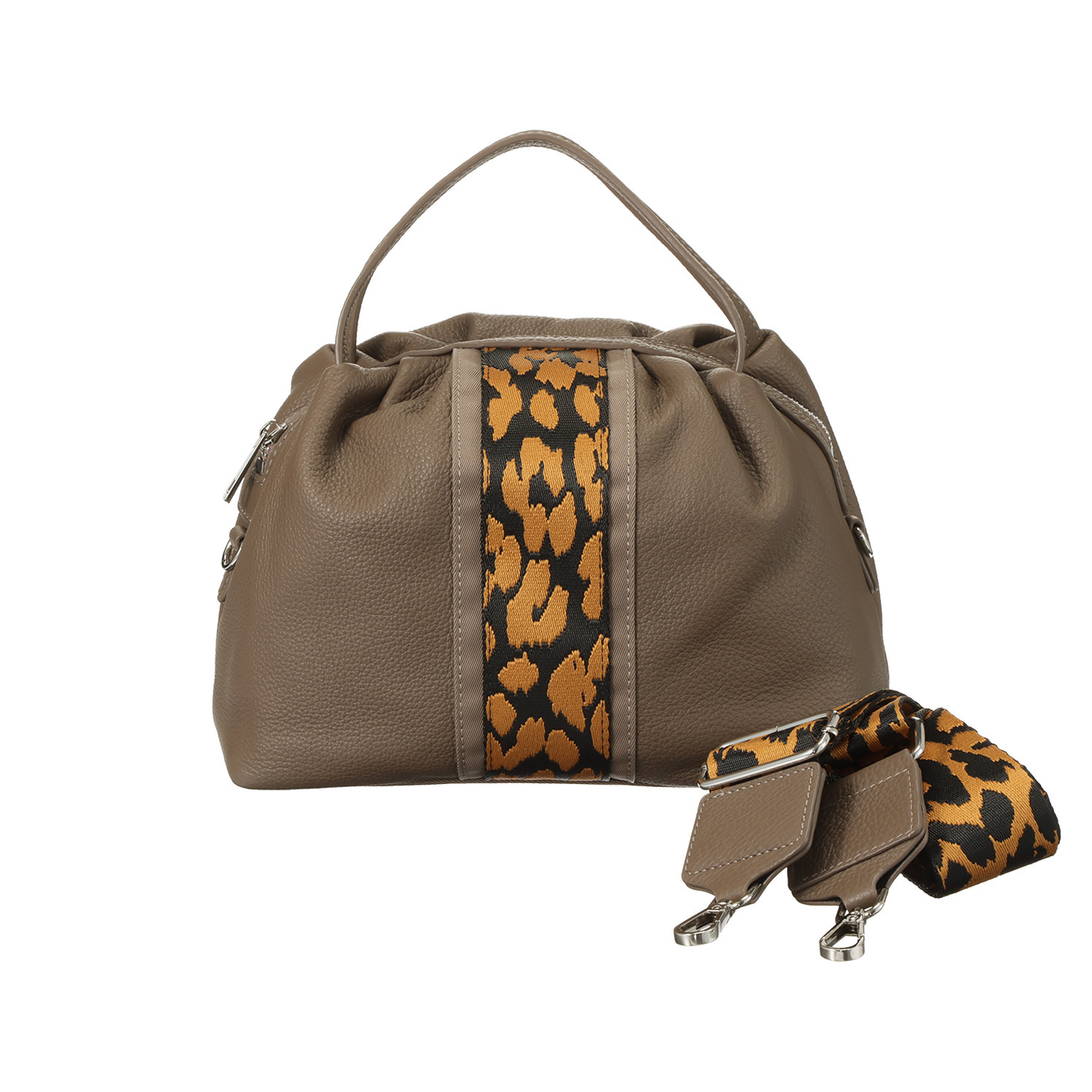 オリタタ 牛革 テープデザイン ２ウェイバッグ