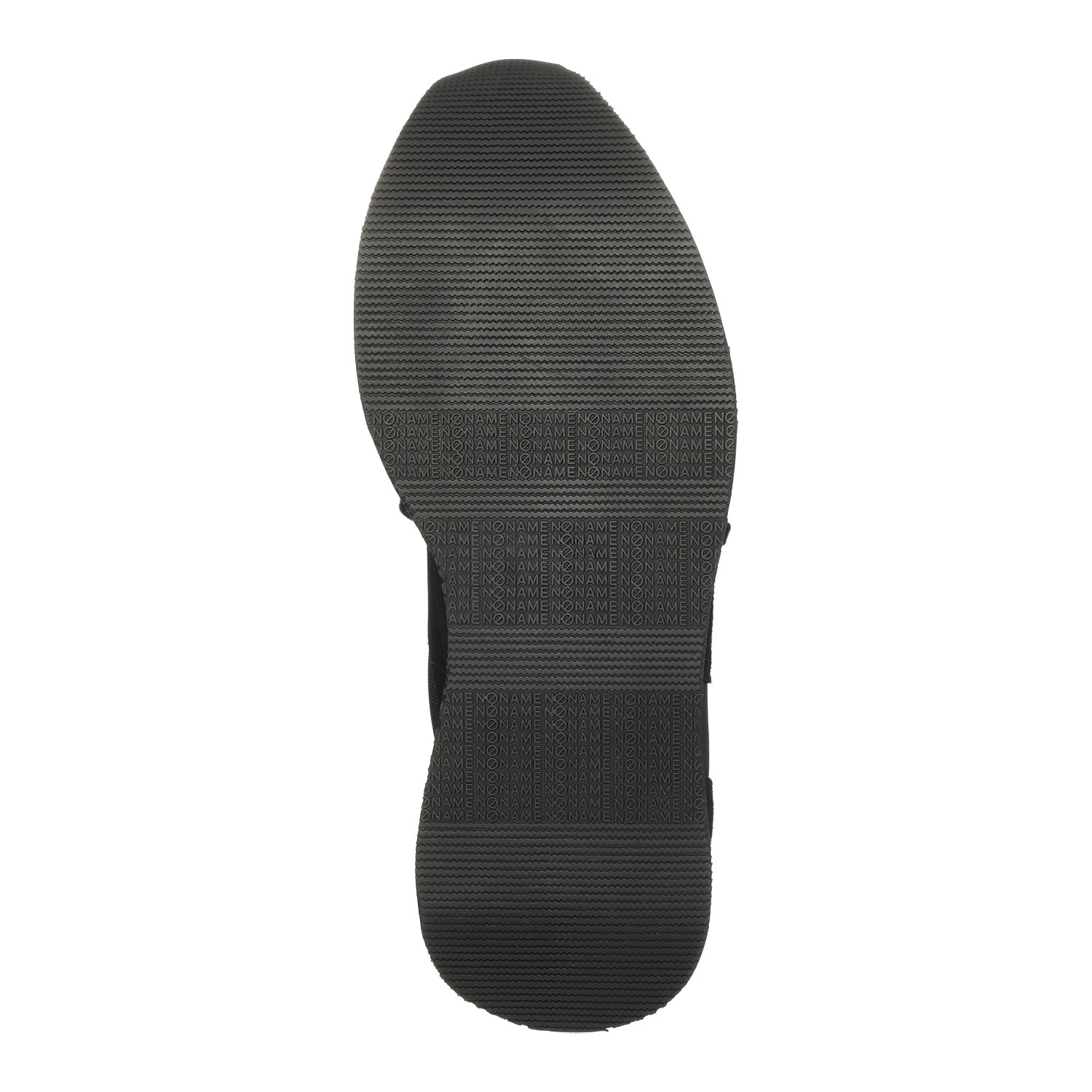 ノーネーム 牛革スエードアクセント 厚底スニーカー “フレックスジョガー”