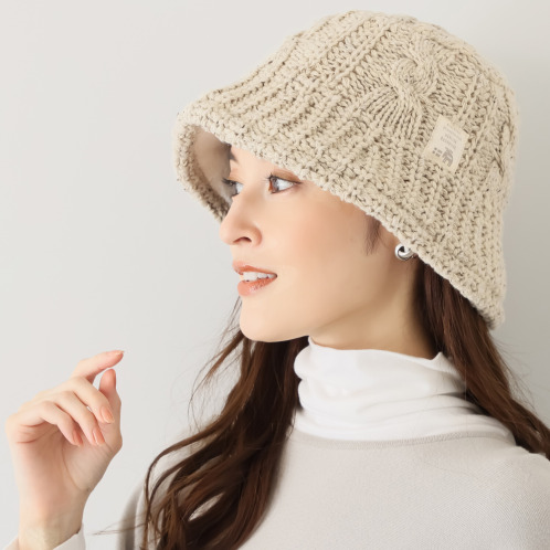 モズ ニットバケットハット モズ ニットバケットハット