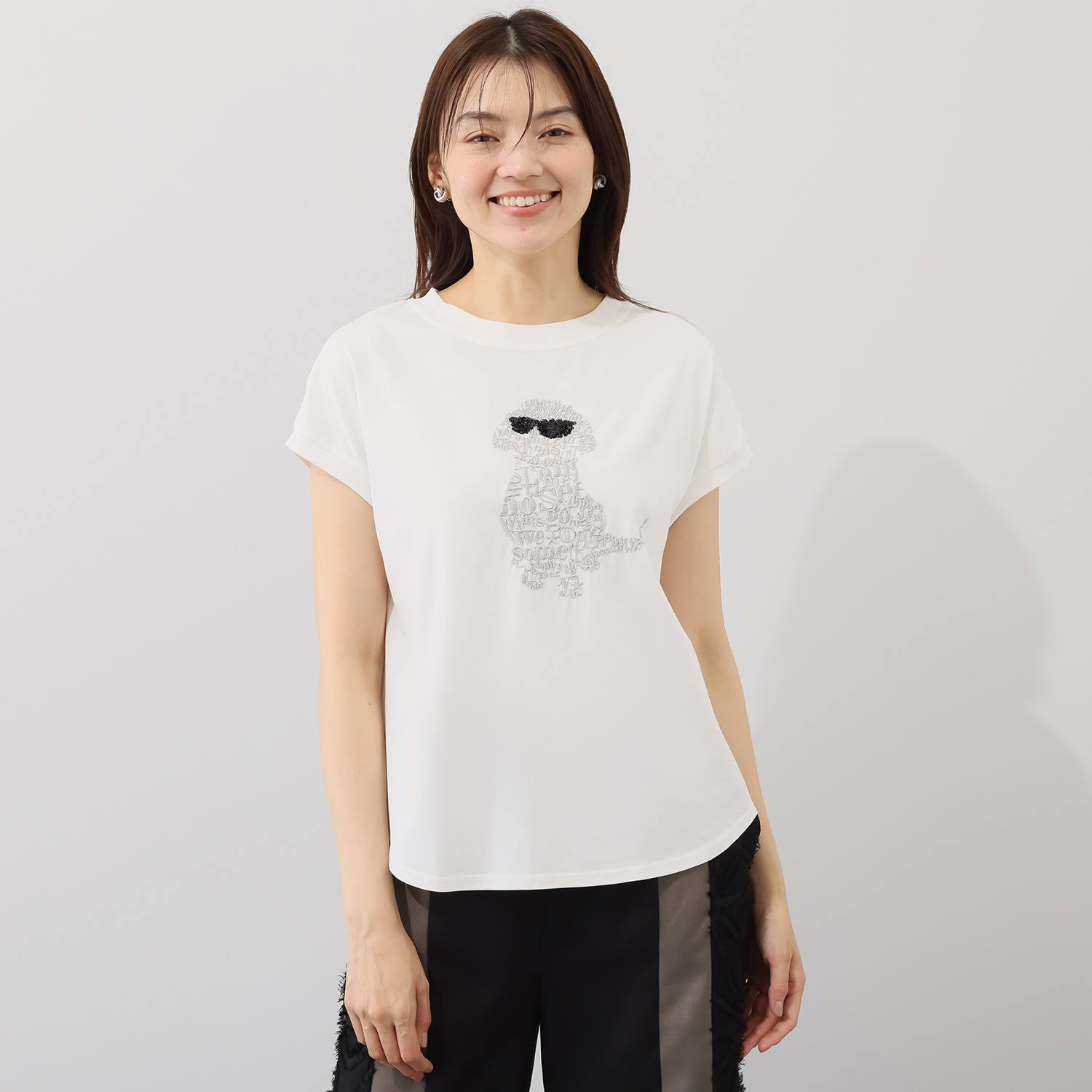 スタイル・ラヴィー 接触冷感 生意気ワンちゃん 散歩に行こう！ プルオーバー